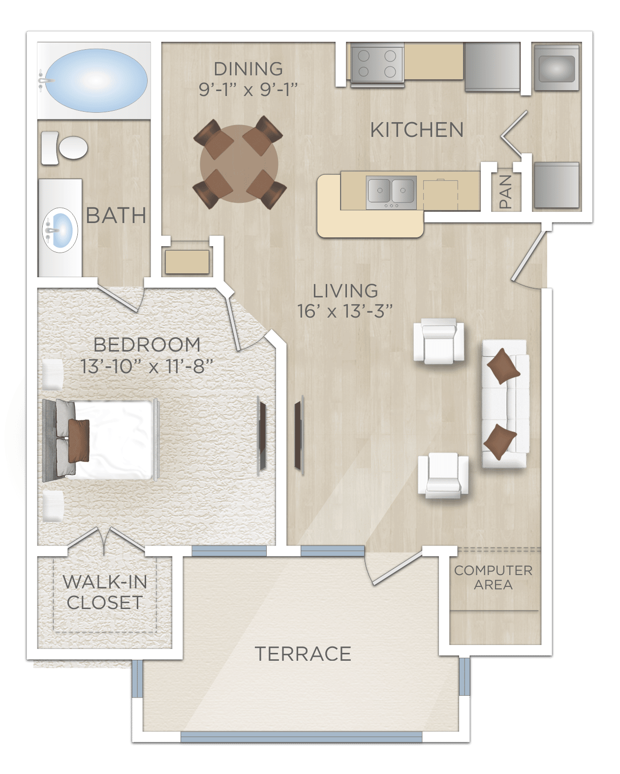 One Bedroom Apartments In Northwest Houston Apartments In Houston