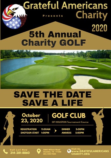 Apartments in Northwest Houston North Grateful american charity proudly presents their 5th annual charity golf event.