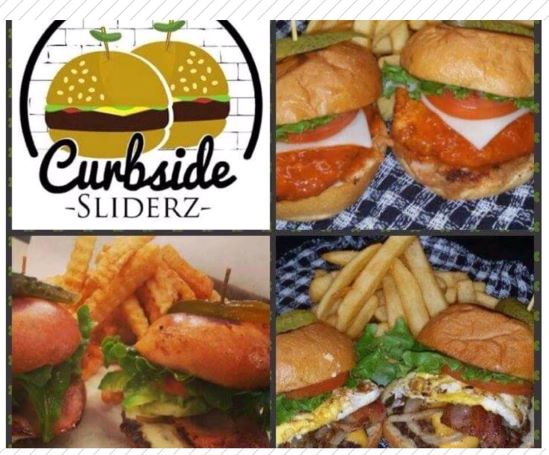 Apartments in Northwest Houston North A collage of pictures featuring currside sliderz, a delicious combination of burgers and fries.