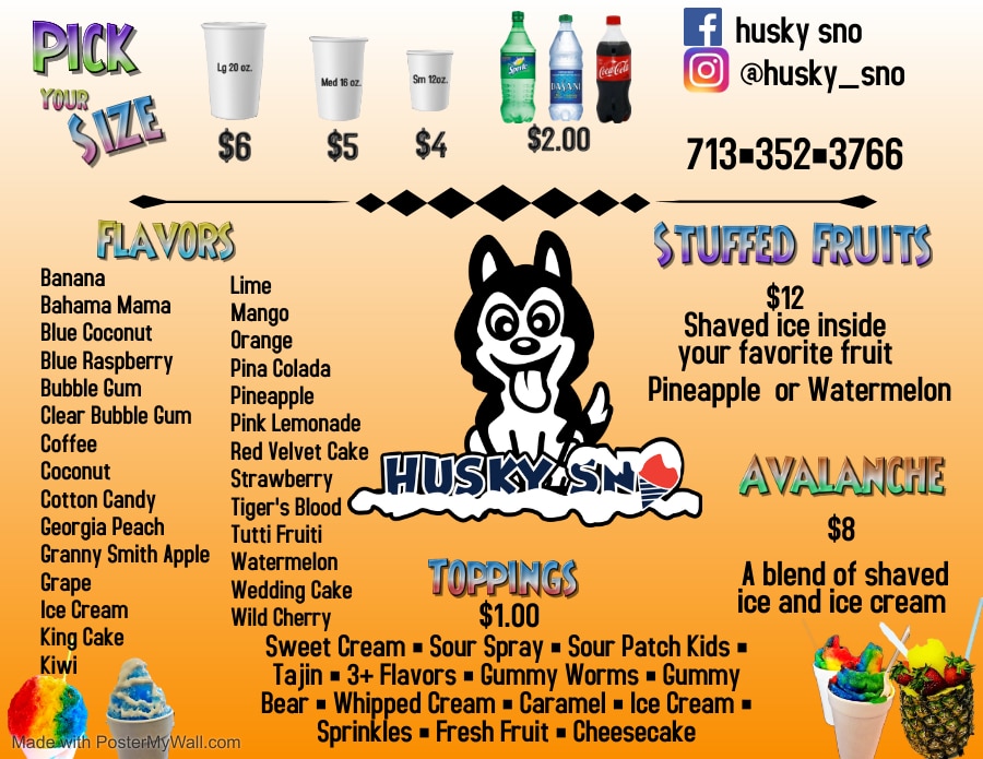 Apartments in Northwest Houston North Promote your dog's ice cream shop to the Northwest Houston North community with this vibrant flyer.