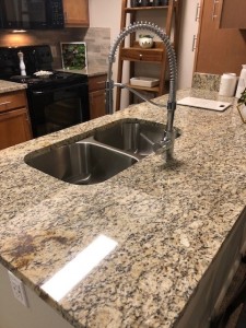 Two Bedroom Apartment Rentals in Northwest Houston, Texas - Model Dual Kitchen Sinks                                                     