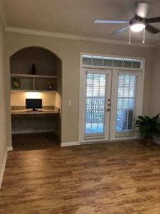 Two Bedroom Apartment Rentals in Northwest Houston, Texas - Model Living Room Computer Nook
